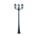 PALO SANTIAGO NERO/VERDE 3XE27 IP44 209X69CM