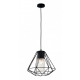 SOSPENSIONE MANDALA NERA 1XE27 IP44 29,5CM