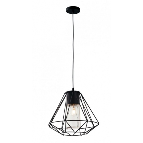 SOSPENSIONE MANDALA NERA 1XE27 IP44 29,5CM