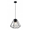 SOSPENSIONE MANDALA NERA 1XE27 IP44 29,5CM