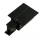 INNESTO DESTRO NERO PER BINARIO INCASSO 9,8X5,6X3,