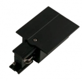 INNESTO DESTRO NERO PER BINARIO INCASSO 9,8X5,6X3,