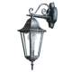 APPLIQUE DOWN FIRENZE NERO/ARGENTO 1XE27 IP44 28,6