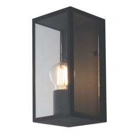 APPLIQUE MIRAGE ANTRACITE 1XE27 IP44 13X13X26CM