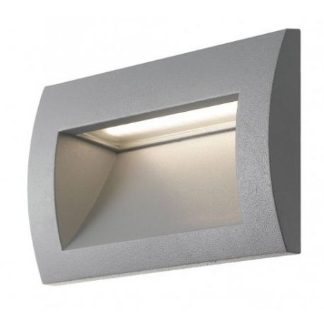 INCASSO LED LYKAN SILVER 3W 100LM 4000K IP54 14X7X