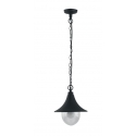 SOSPENSIONE PAVIA NERA 1XE27 IP44 26CM