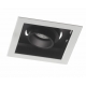 INCASSO LED APOLLO ORIENTABILE BIANCO/NERO 10W 800