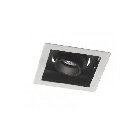 INCASSO LED APOLLO ORIENTABILE BIANCO/NERO 20W 160