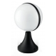 LUMETTO ORBIT NERO 1XE27 IP44 30X26CM