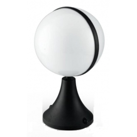 LUMETTO ORBIT NERO 1XE27 IP44 30X26CM
