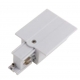 INNESTO SINISTRO BIANCO PER BINARIO INCASSO 9,8X5,