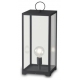 LUME MIRAGE ANTRACITE 1XE27 IP44 25X25X53CM CAVO 2