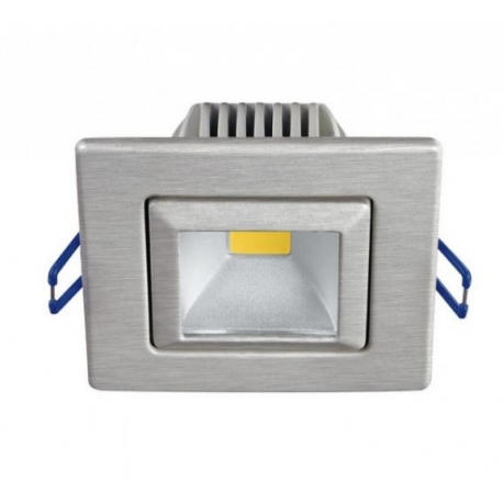 INCASSO LED POUND ORIENTABILE NIKEL 5W 320LM 3200K
