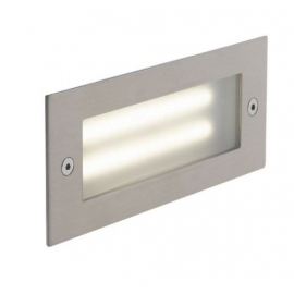 INCASSO LED BOLT NIKEL 6W 480LM 4000K IP54 17X6,8X