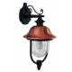 APPLIQUE DOWN VENEZIA NERO/RAME 1XE27 IP44 29X52,5