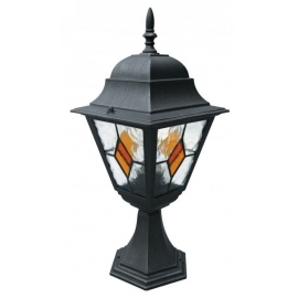 LUME PISA NERO/ORO 1XE27 IP44 18,5X44,6CM