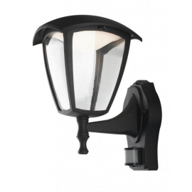 APPLIQUE LED UP LADY NERO 12W 800LM 4000K IP44 CON