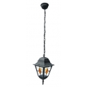 SOSPENSIONE PISA NERA/ORO 1XE27 IP44 18,5CM