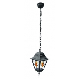 SOSPENSIONE PISA NERA/ORO 1XE27 IP44 18,5CM