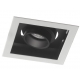 INCASSO LED APOLLO ORIENTABILE BIANCO/NERO 20W 160