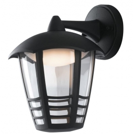 APPLIQUE LED DOWN CLOE NERO 12W 800LM 4000K IP44 1