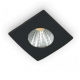 INCASSO LED SIRIO NERO 2W 100LM 4000K 3,5X3,5X2,6C