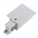 INNESTO DESTRO BIANCO PER BINARIO INCASSO 9,8X5,6X