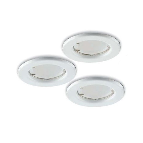 KIT 3PZ INCASSI LED MATRIX BIANCHI 3XGU10 6W 3X400