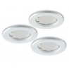 KIT 3PZ INCASSI LED MATRIX BIANCHI 3XGU10 6W 3X400