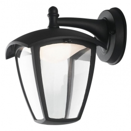 APPLIQUE LED DOWN LADY NERO 12W 800LM 4000K IP44 2