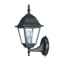 APPLIQUE UP ROMA NERA 1XE27 IP44 19,5X35X14,6CM