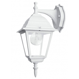 APPLIQUE DOWN ROMA BIANCO 1XE27 IP44 19,5X35X14,6C