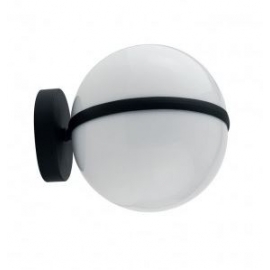 APPLIQUE ORBIT NERO 1XE27 IP44 25X20CM