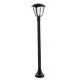 PALETTO LED LADY NERO 12W 800LM 4000K IP44 100X17C