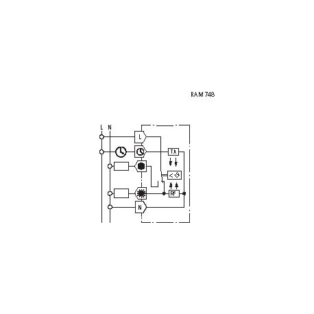 TEMPERATURE CONTROLLER 10A RAM 748 RA