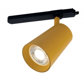 FARO BINARIO LED KONE GIALLO 24W 2400LM 4000K 14X1