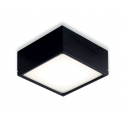 PLAFONIERA LED KLIO NERA 64,8W 6200LM 4000K 40X40X