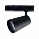 FARO BINARIO LED KONE NERO 24W 2400LM 3000K 14X13,