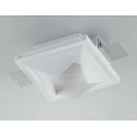 INCASSO BRICK BIANCO 1XGU10 12X12X7CM