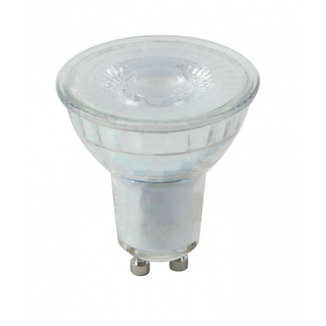 LAMPADINA LED GU10 VETRO 4,5W 355LM 3000K 38° 50*5