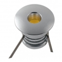 INCASSO LED STARLIGHT SILVER O BIANCO 0,2W BLU 1,8