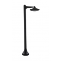 PALETTO LED ALYSON NERO 12W 800LM 4000K IP44 91X28
