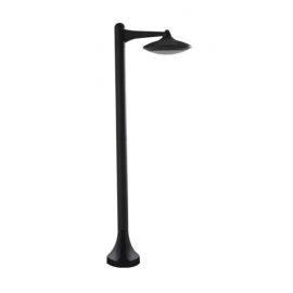 PALETTO LED ALYSON NERO 12W 800LM 4000K IP44 91X28