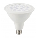 LAMPADA LED PAR38 E27 18W 1440LM 3000K 40° 122*121