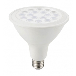 LAMPADA LED PAR38 E27 18W 1440LM 3000K 40° 122*121