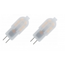 KIT 2PZ LAMPADAS LED G4 12V AC/DC 1,5W 120LM 3000K