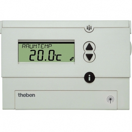 DIGITAL CLOCK THERMOSTAT RAM 833 top2 HF (1 ZONA)