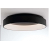 PLAFONIERA LED NOAH NERA 40W 4600LM CCT 45X13CM