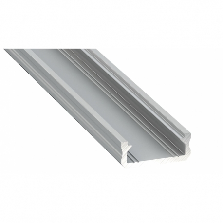 PERFIL LED LINHA BASIC BRANCO 16x6.3x2000mm TIPO D