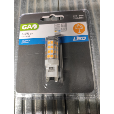 LAMPADA LED G9 3.5W 300º 3000K 250 lm